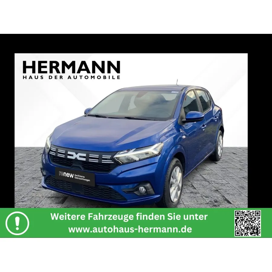 Dacia Sandero, 2023, МКПП, пробег 50267 км