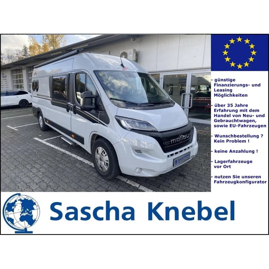 Автодом Malibu Van, 2024, АКПП, пробег 20370 км