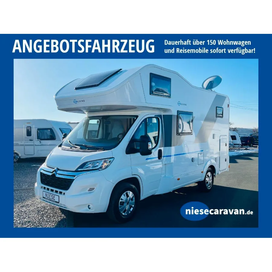 Автодом Sun Living, 2021, МКПП, пробег 41900 км