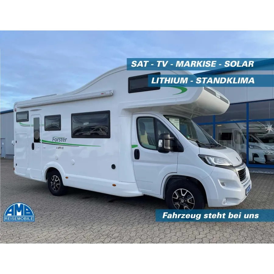 Автодом Forster A, 2024, МКПП, пробег 32400 км