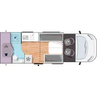 Автодом Challenger Teilintegriert, 2025, АКПП, пробег 18730 км