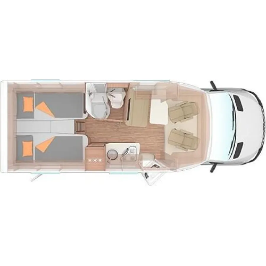 Автодом Weinsberg CaraCompact, 2025, АКПП, пробег 23000 км