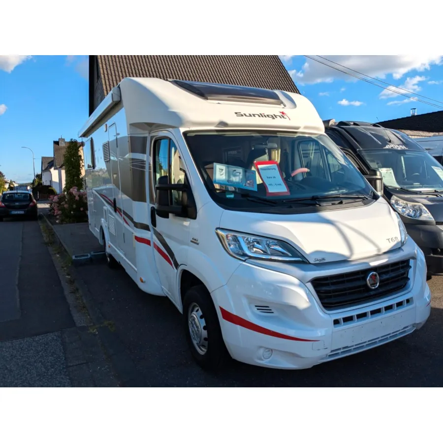 Автодом Sunlight T, 2016, МКПП, пробег 53836 км