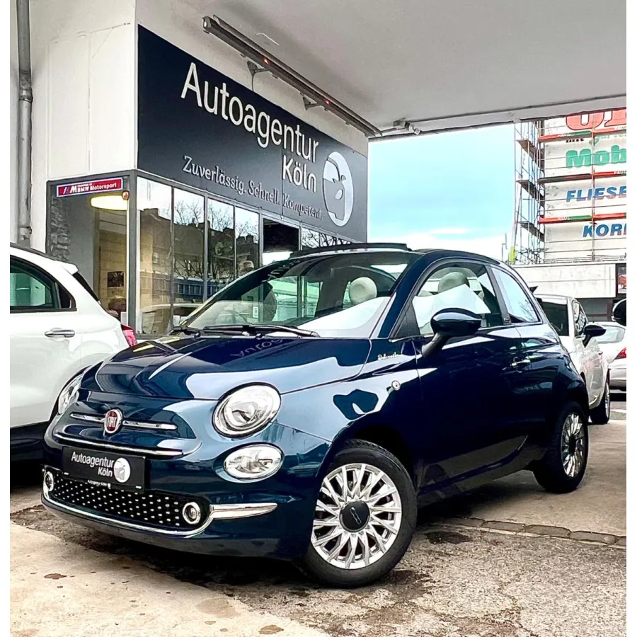 Fiat 500, 2022, МКПП, пробег 33955 км