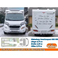 Автодом Weinsberg CaraCompact, 2017, МКПП, пробег 54320 км