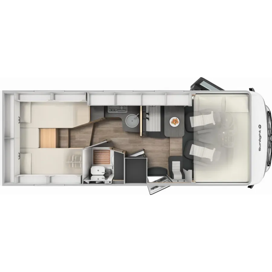 Автодом Sunlight Adventure, 2025, МКПП, пробег 17000 км