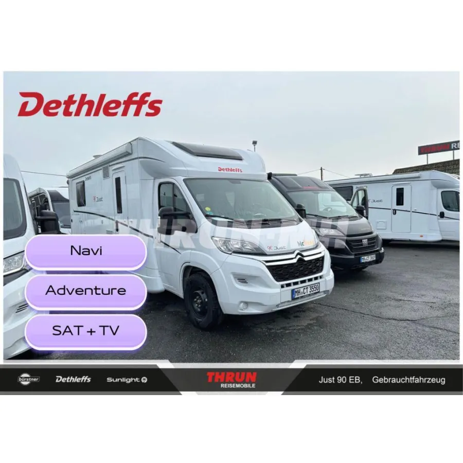 Автодом Dethleffs Just, 2023, МКПП, пробег 47640 км