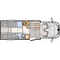 Автодом Dethleffs Just, 2023, МКПП, пробег 47640 км
