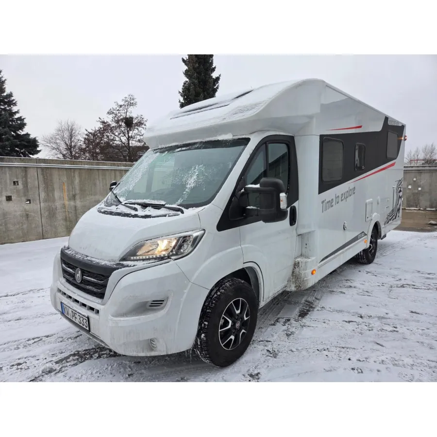 Автодом Etrusco 7400, 2024, МКПП, пробег 2100 км