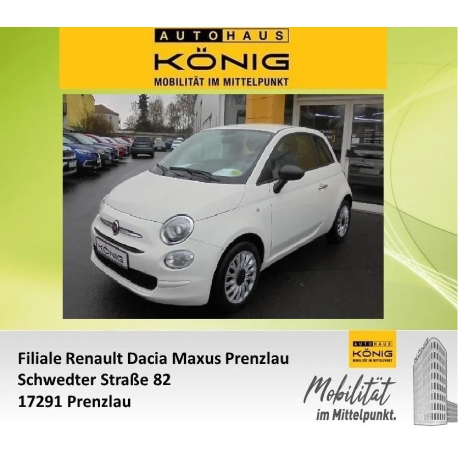 Fiat 500, 2023, МКПП, пробег 13488 км