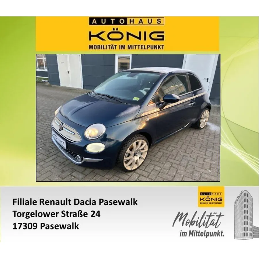 Fiat 500C, 2023, МКПП, пробег 9205 км