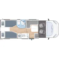 Автодом Chausson Titanium, 2023, АКПП, пробег 35000 км