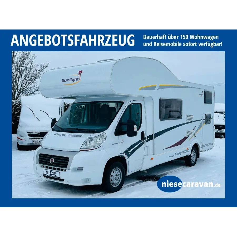 Автодом Sunlight A, 2012, МКПП, пробег 64200 км