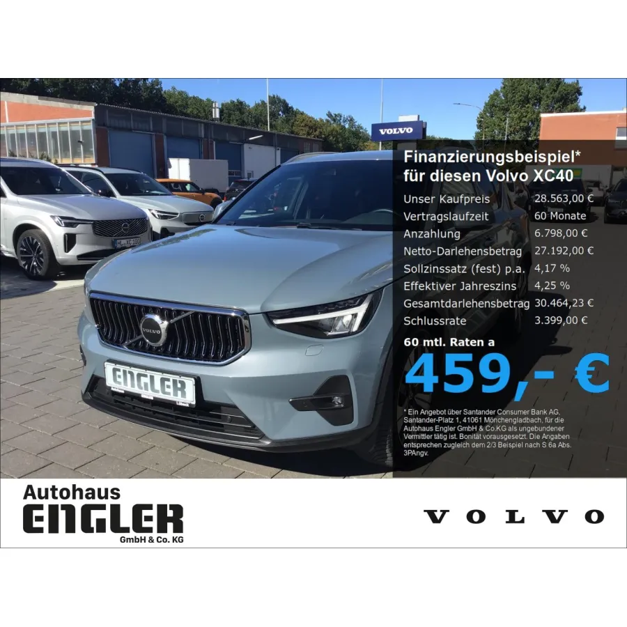 Volvo XC40, 2022, АКПП, пробег 39760 км