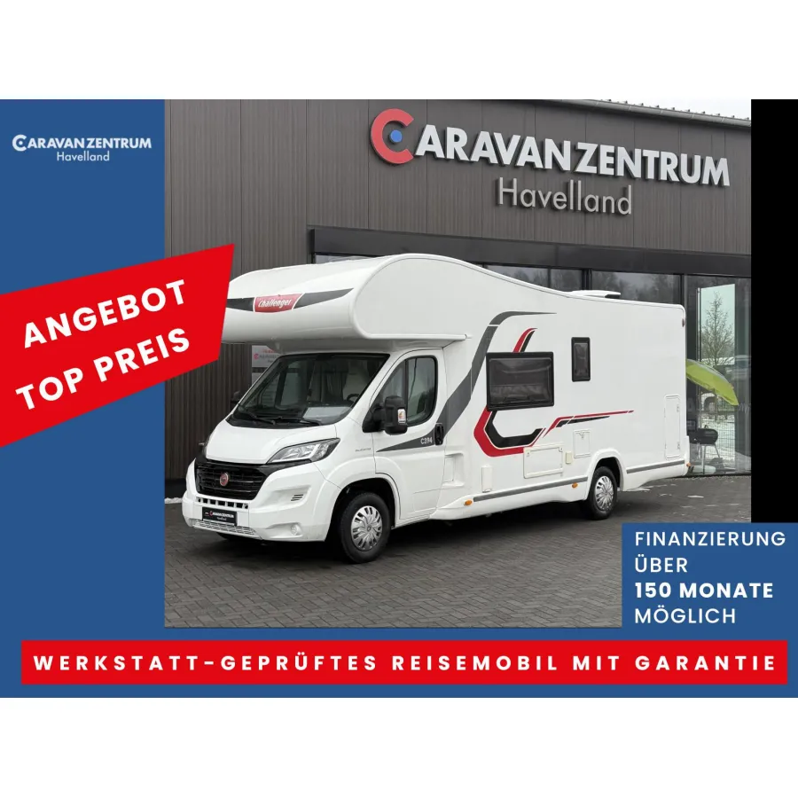 Автодом Challenger Alkoven, 2020, МКПП, пробег 69572 км