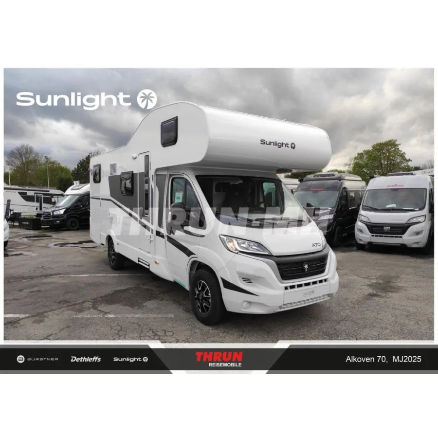 Автодом Sunlight A, 2025, МКПП, пробег 15450 км