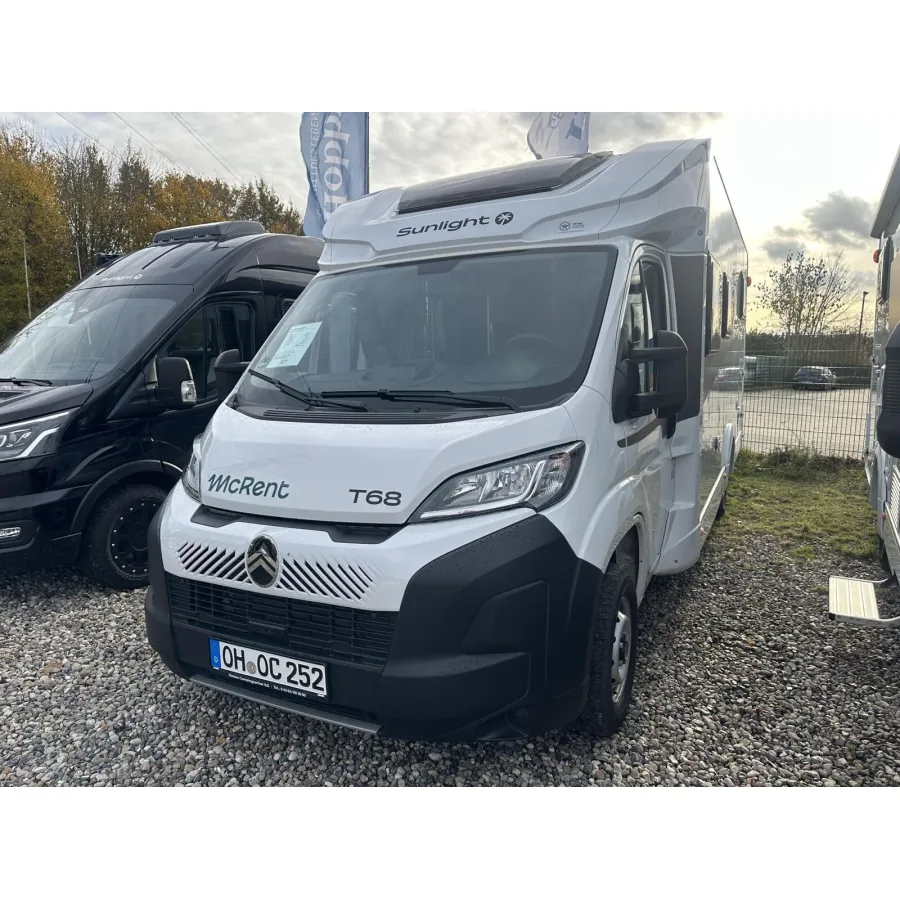 Автодом Sunlight T, 2025, МКПП, пробег 17780 км