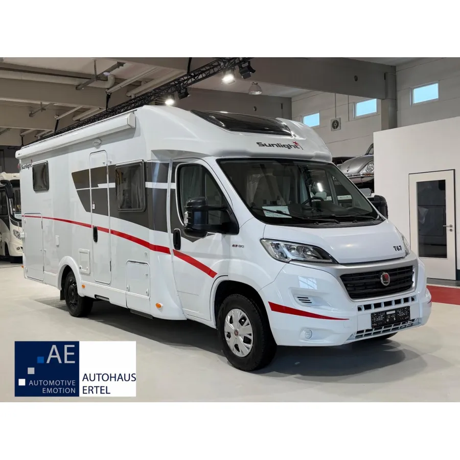 Автодом Sunlight T, 2019, МКПП, пробег 26296 км