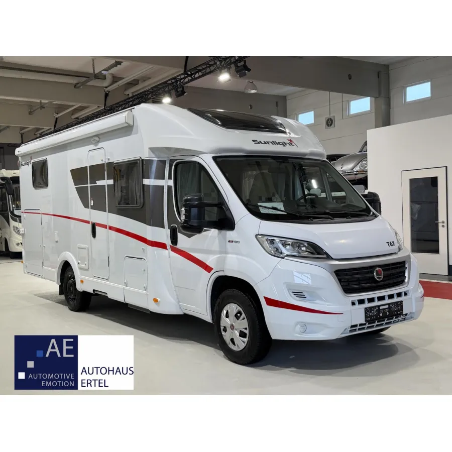 Автодом Sunlight T, 2019, МКПП, пробег 26296 км