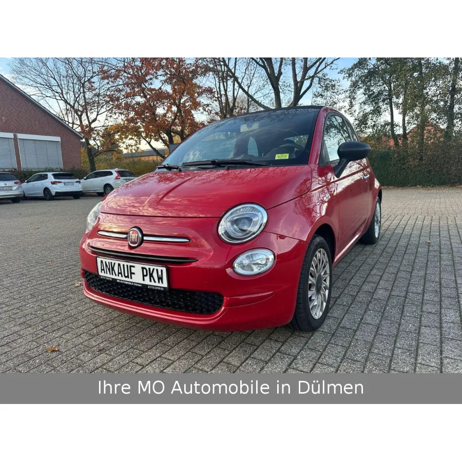 Fiat 500, 2023, МКПП, пробег 17669 км