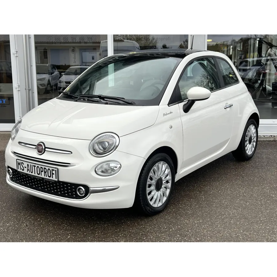 Fiat 500, 2022, МКПП, пробег 6217 км