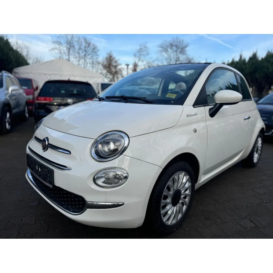 Fiat 500C, 2021, МКПП, пробег 34000 км