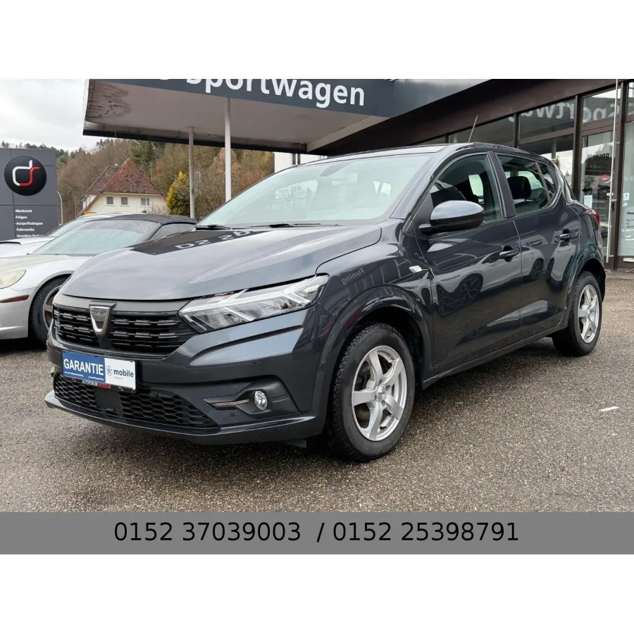 Dacia Sandero, 2022, МКПП, пробег 38026 км