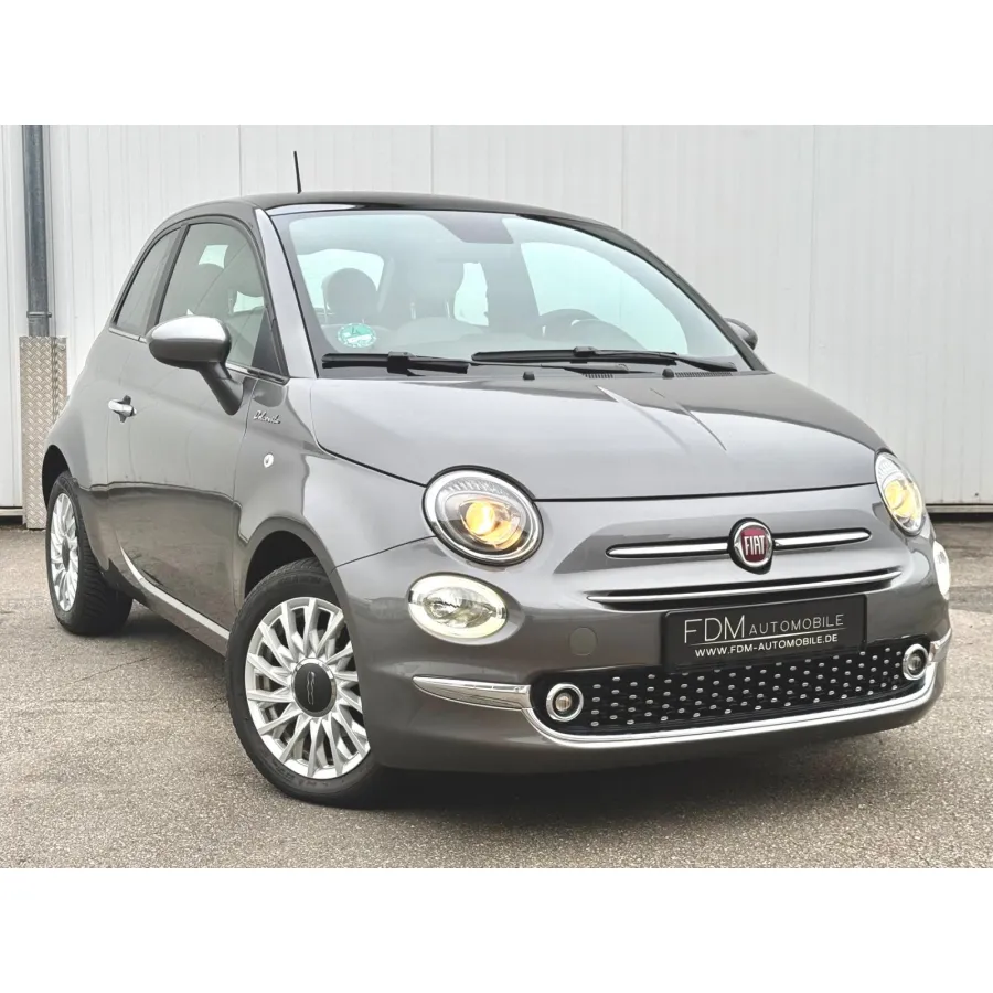Fiat 500, 2021, МКПП, пробег 38000 км