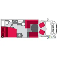 Автодом Pilote P, 2023, МКПП, пробег 34476 км