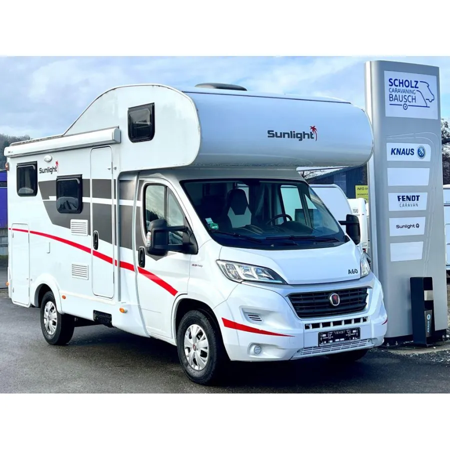 Автодом Sunlight A, 2021, МКПП, пробег 60430 км