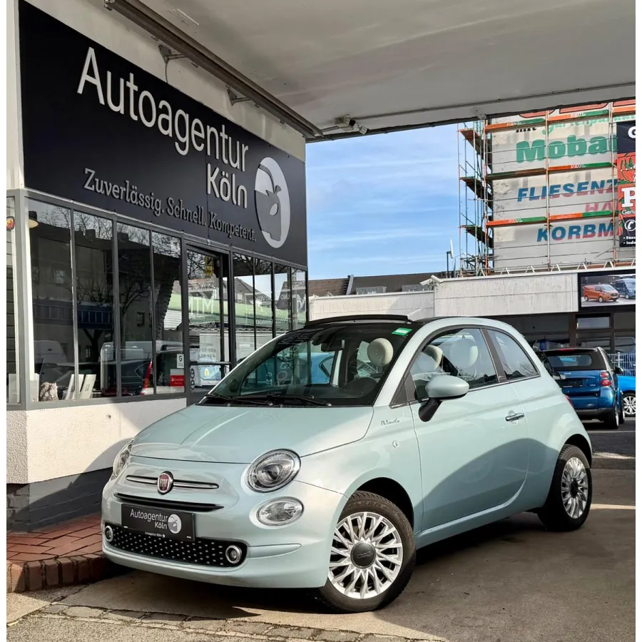 Fiat 500C, 2022, МКПП, пробег 19344 км