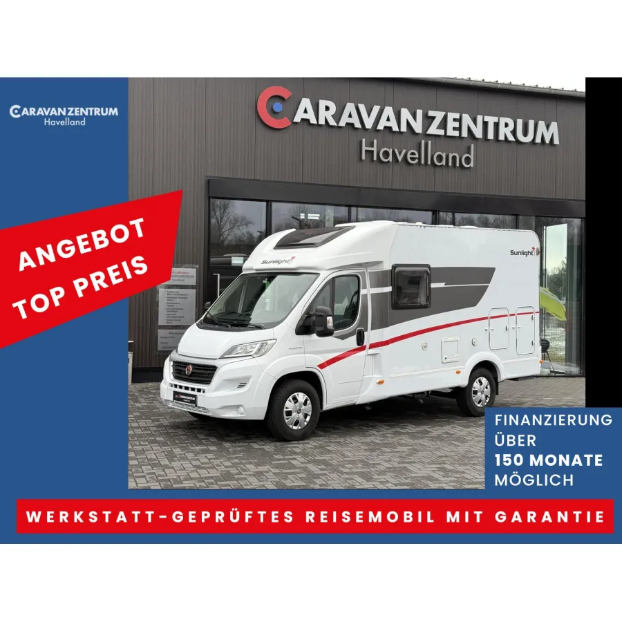 Автодом Sunlight T, 2019, МКПП, пробег 18700 км