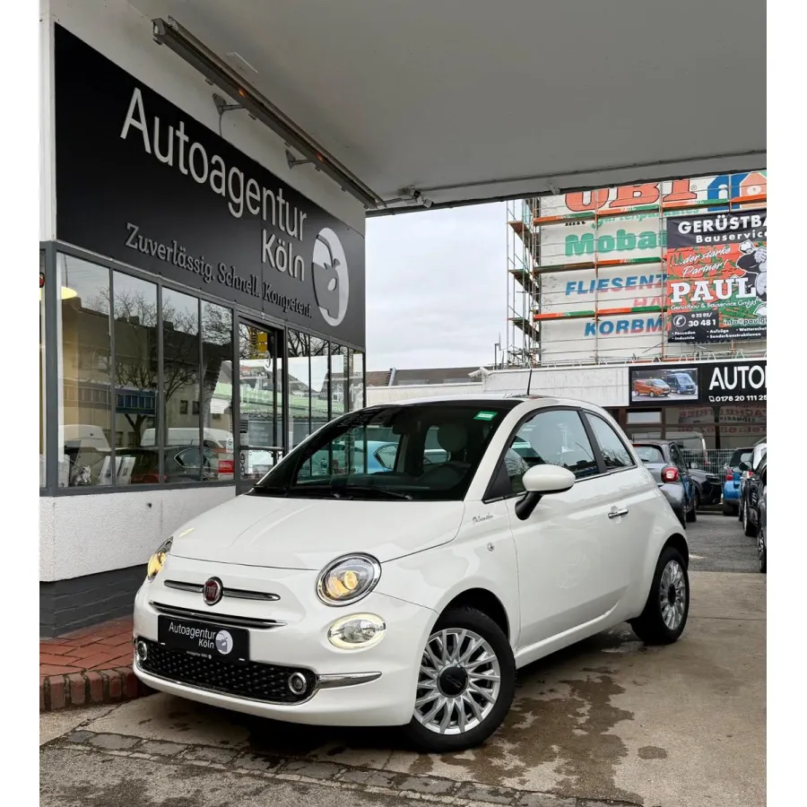 Fiat 500, 2022, МКПП, пробег 17225 км