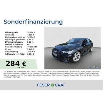 Audi A3, 2023, АКПП, пробег 76790 км