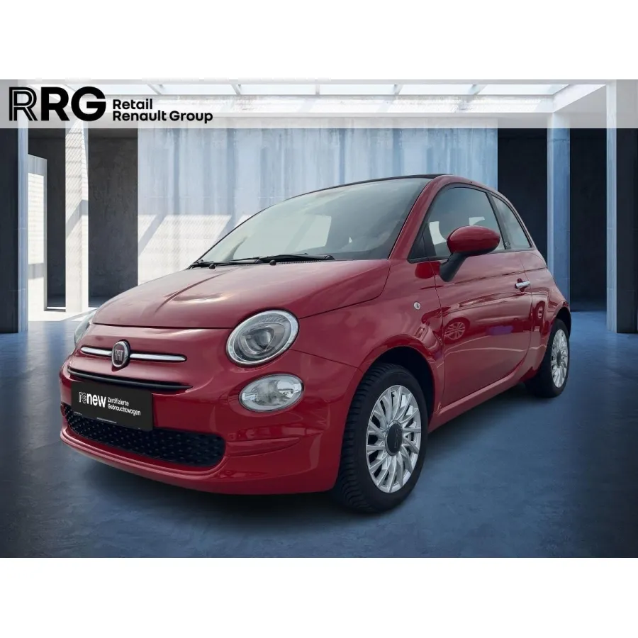 Fiat 500C, 2022, МКПП, пробег 65546 км