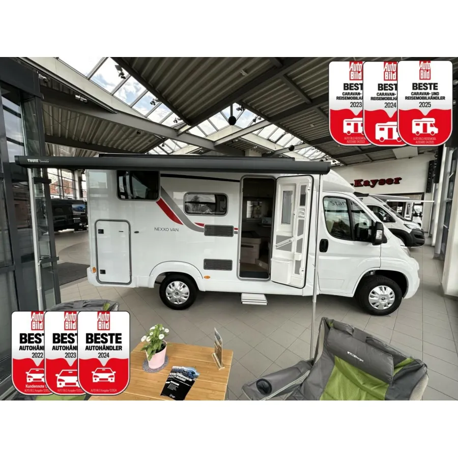 Автодом Bürstner Nexxo, 2025, МКПП, пробег 600 км