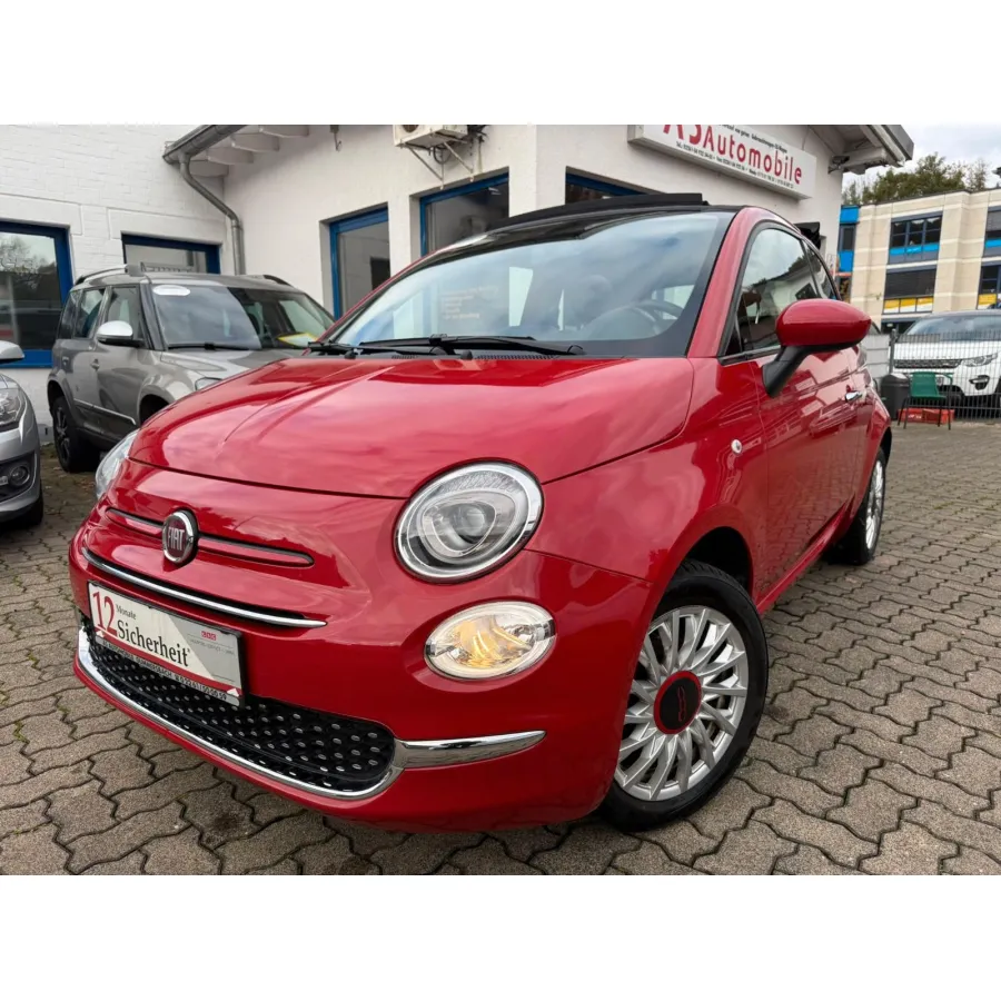 Fiat 500C, 2022, МКПП, пробег 74000 км