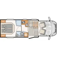 Автодом Dethleffs Just, 2021, МКПП, пробег 28906 км