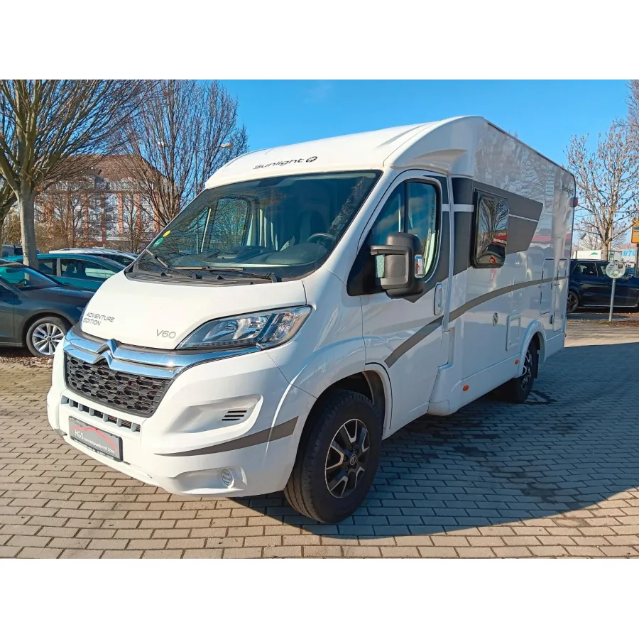 Автодом Sunlight V60, 2022, МКПП, пробег 38010 км