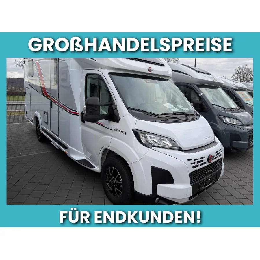 Автодом Bürstner Campeo, 2025, МКПП, пробег 5900 км