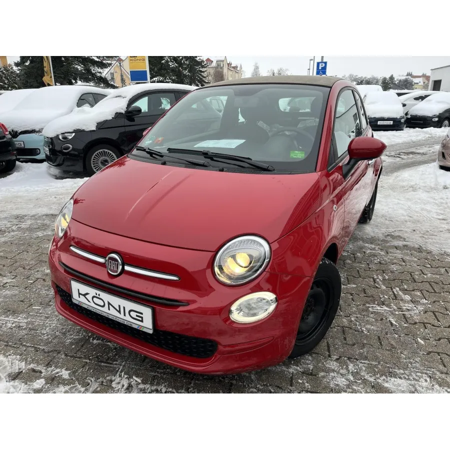 Fiat 500C, 2023, МКПП, пробег 27459 км