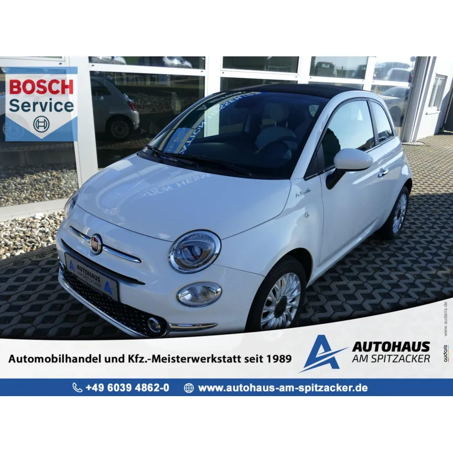Fiat 500C, 2022, МКПП, пробег 18644 км