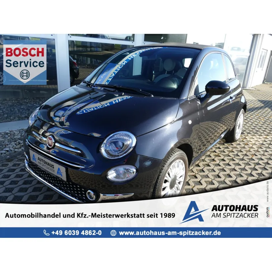 Fiat 500C, 2022, МКПП, пробег 28226 км