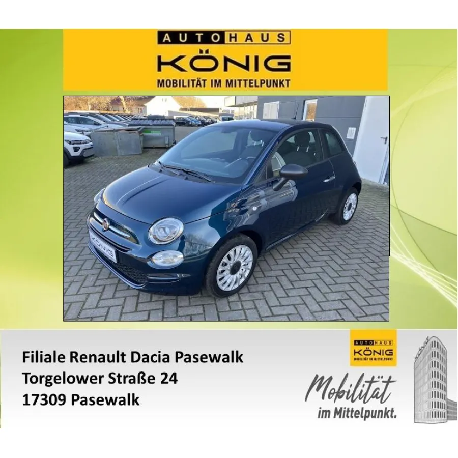 Fiat 500, 2023, МКПП, пробег 15818 км