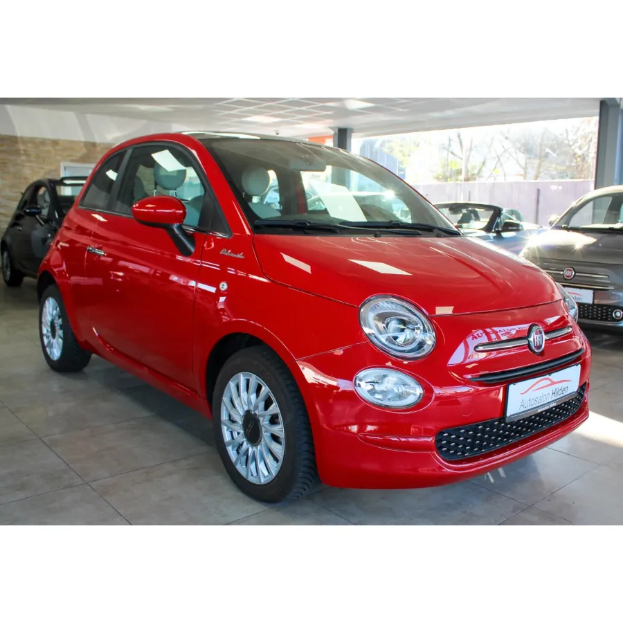 Fiat 500, 2022, МКПП, пробег 19400 км