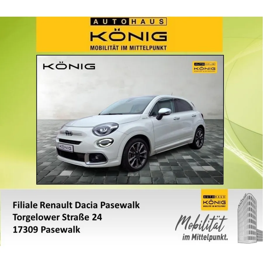 Fiat 500X, 2023, АКПП, пробег 9379 км