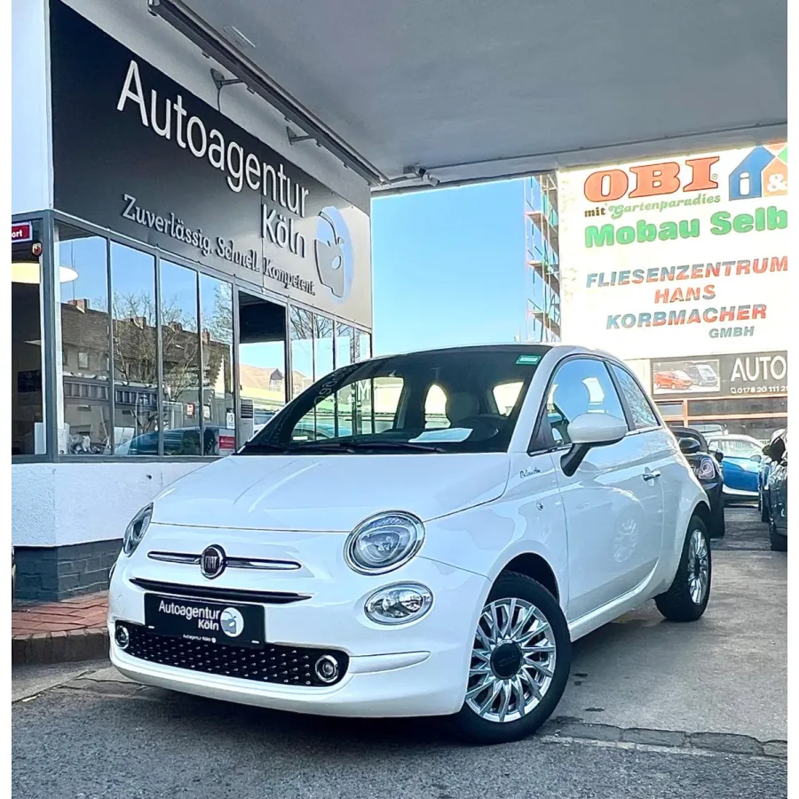 Fiat 500, 2022, МКПП, пробег 22902 км
