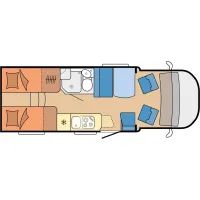 Автодом Hobby Optima, 2025, МКПП, пробег 5790 км