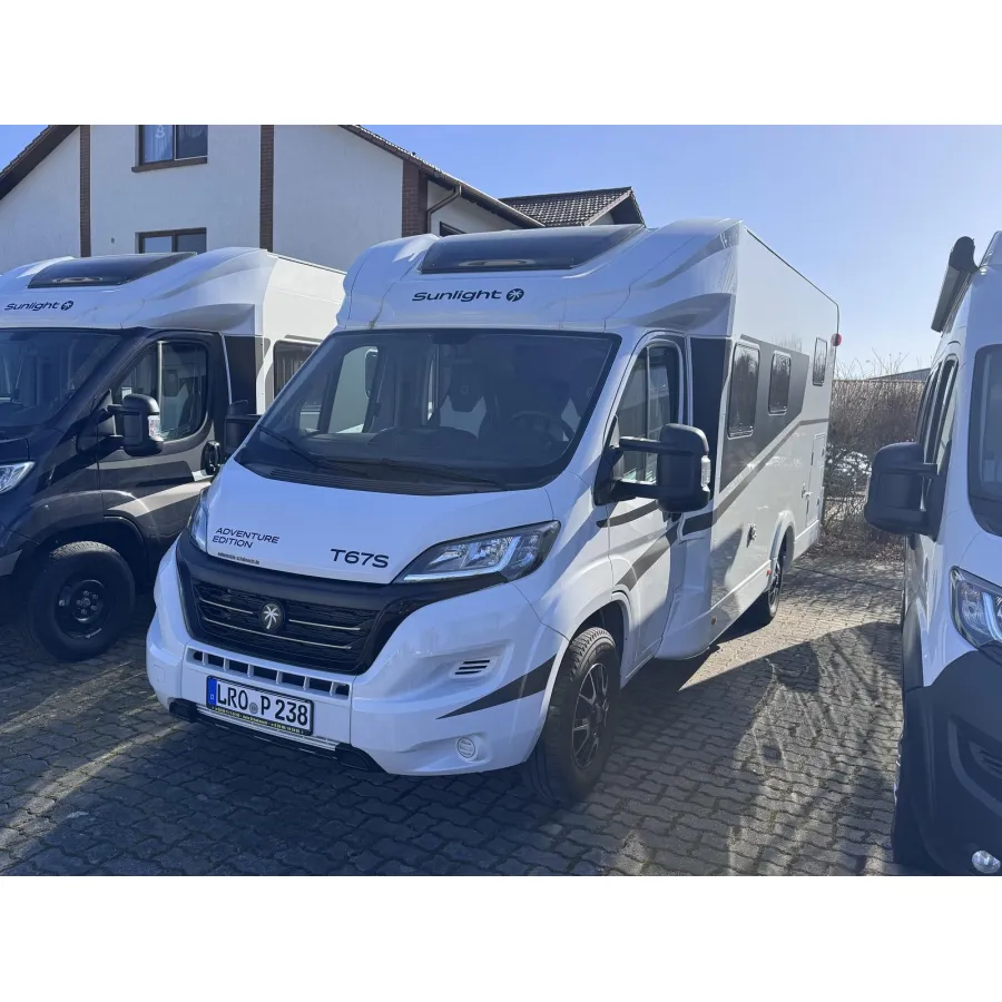 Автодом Sunlight T67, 2024, МКПП, пробег 22500 км