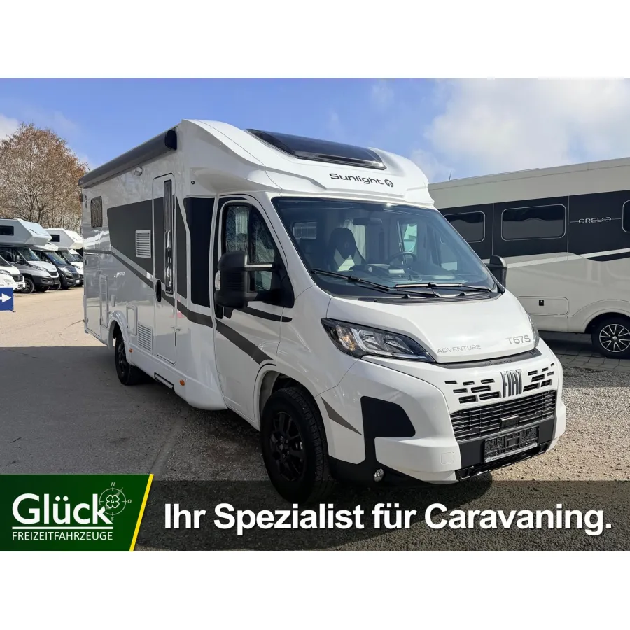 Автодом Sunlight T, 2025, МКПП, пробег 13311 км